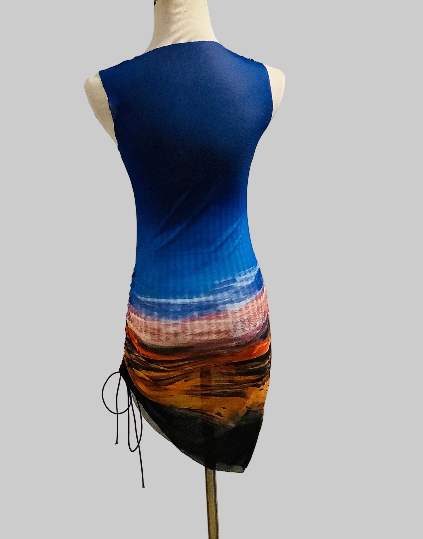 Sheer Sunset Beach Dress — Sexy Cover-Up for Day Parties & Nights Out