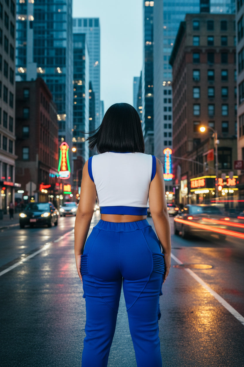 Limited Edition Baddie Crop Top | Stretch Sleeveless Top