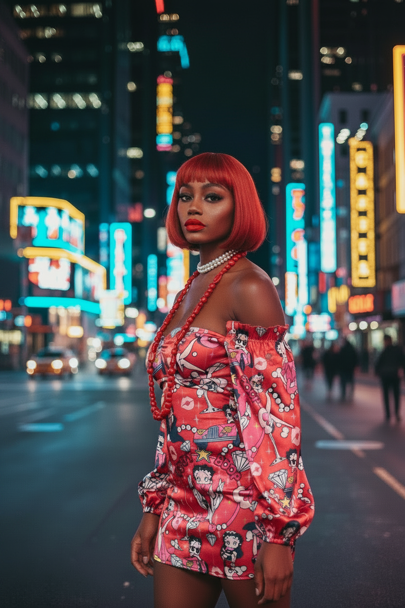 Betty Boop Satin Bodice Dress – Dolls Kill x Betty Boop