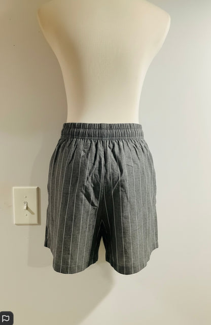 Blashe Pin Stripe High-Waist Shorts-NWOT