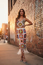 Crochet Granny Square Two-Piece Set – Boho Style | Pre-Owned