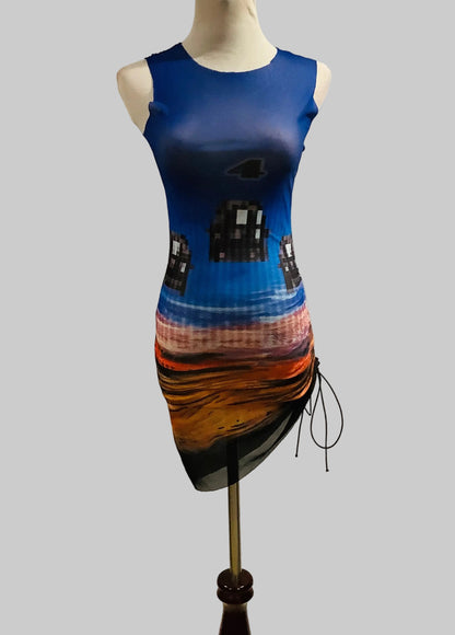 Sheer Sunset Beach Dress — Sexy Cover-Up for Day Parties & Nights Out