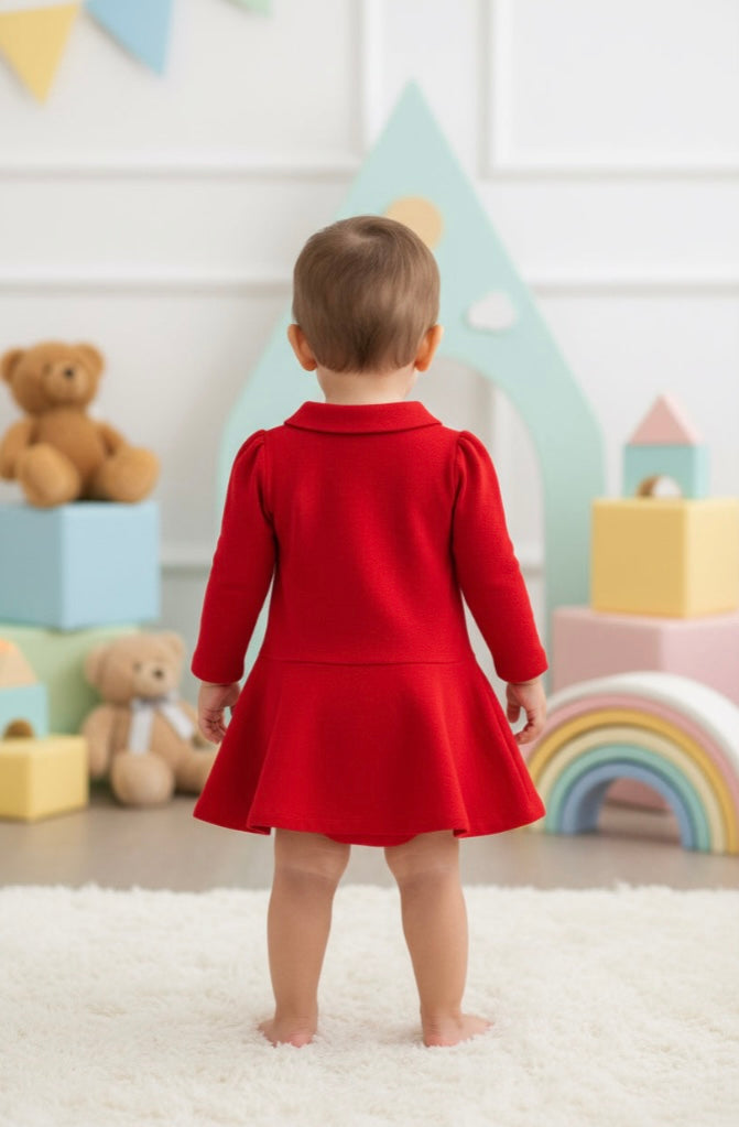 Ralph Lauren Stretch Polo Bloomer Set – Baby Girl 3 & 6 Months