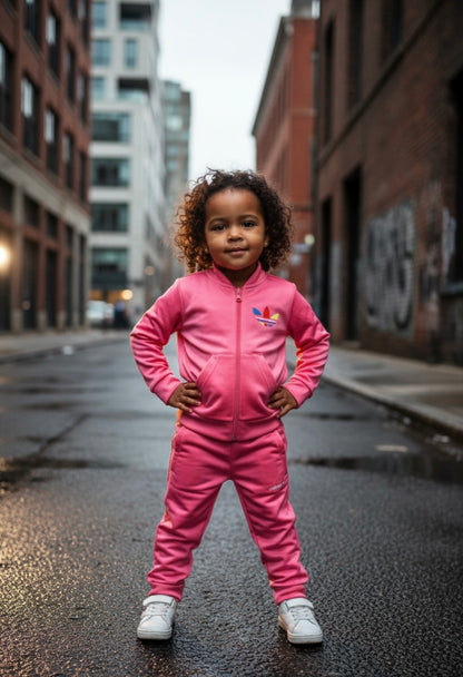 Adidas Originals Baby Adicolor Tracksuit – Rose | Sizes 5T & 6