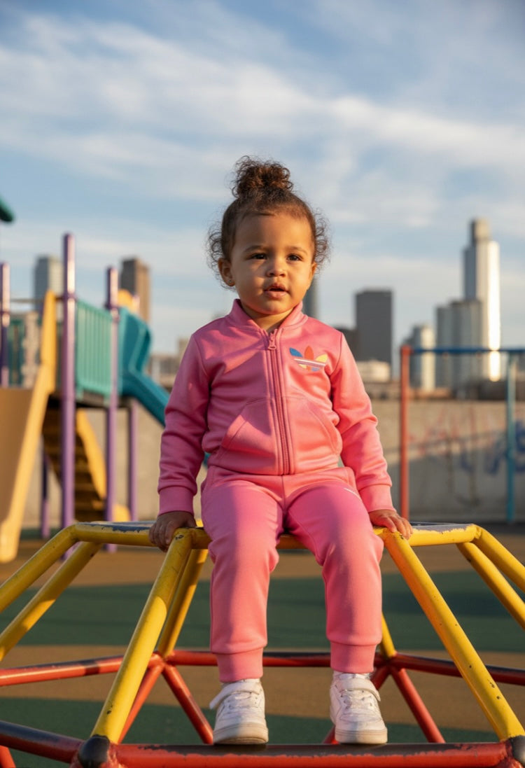 Adidas Originals Baby Adicolor Tracksuit – Rose | Sizes 5T & 6