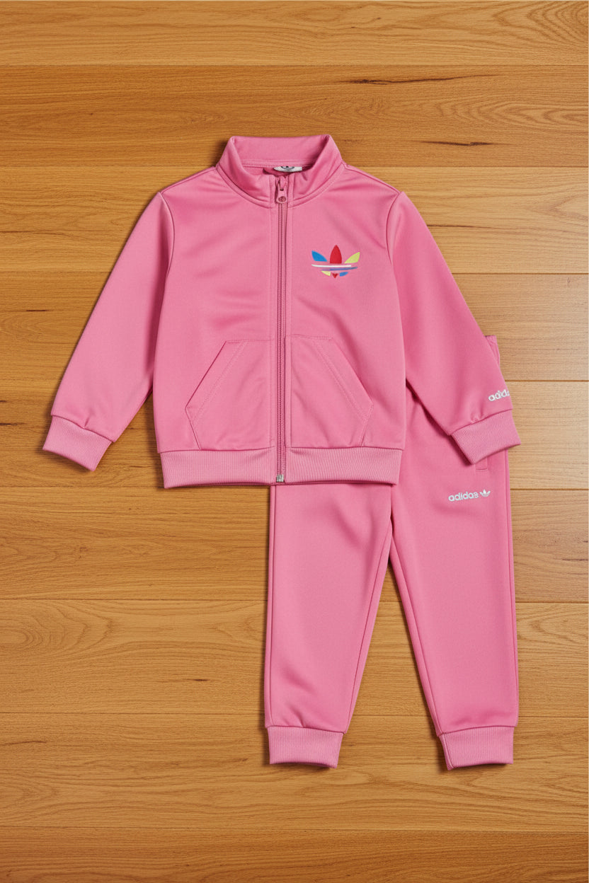 Adidas Originals Baby Adicolor Tracksuit – Rose | Sizes 5T & 6