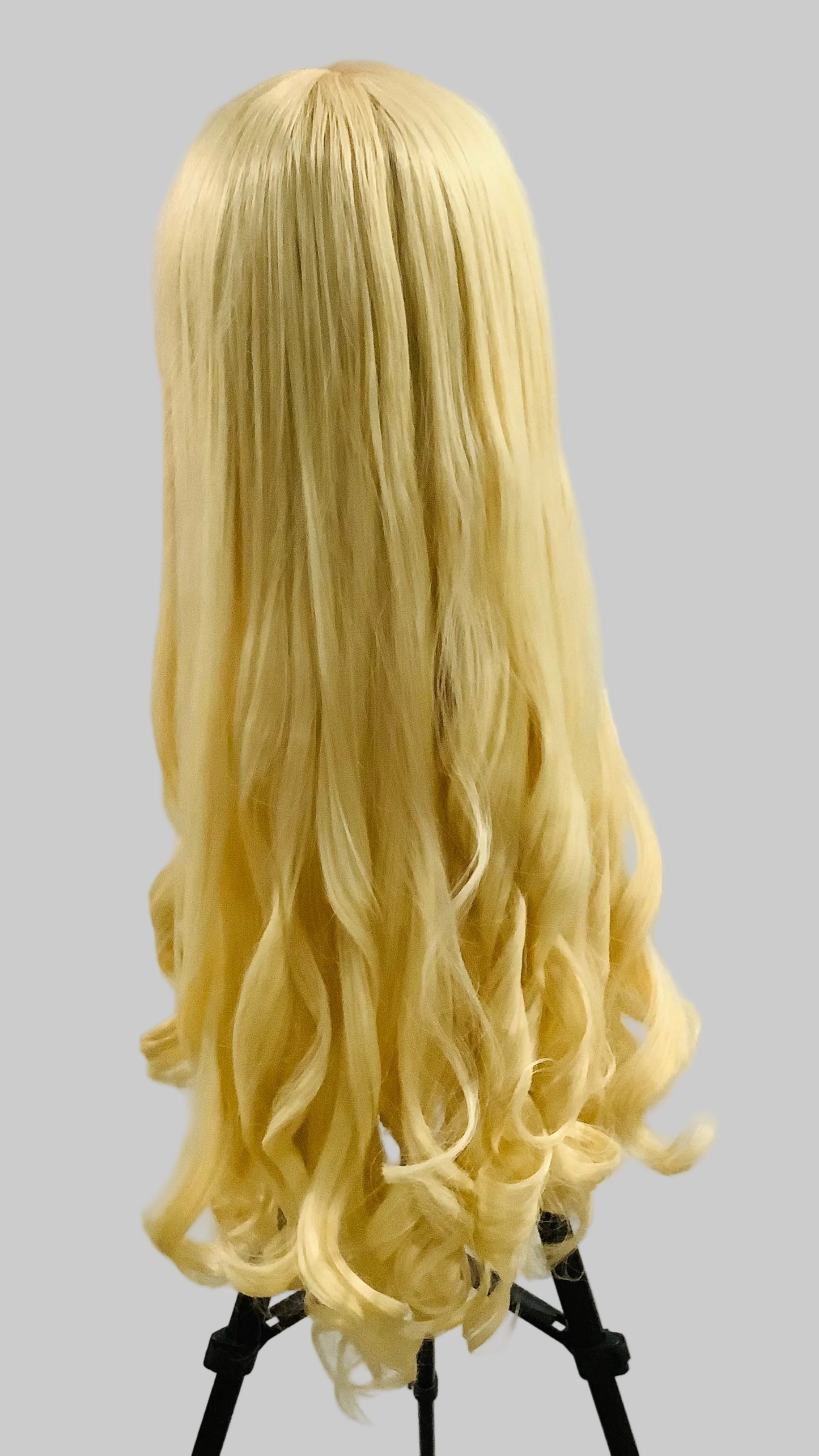 Platinum Blonde HD Lace Frontal Wig – Heat Friendly Synthetic | Belle Allure