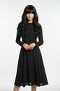 Black Synthetic Wig with Bangs | Heat-Resistant | 18" & 24" | Belle Allure Collection
