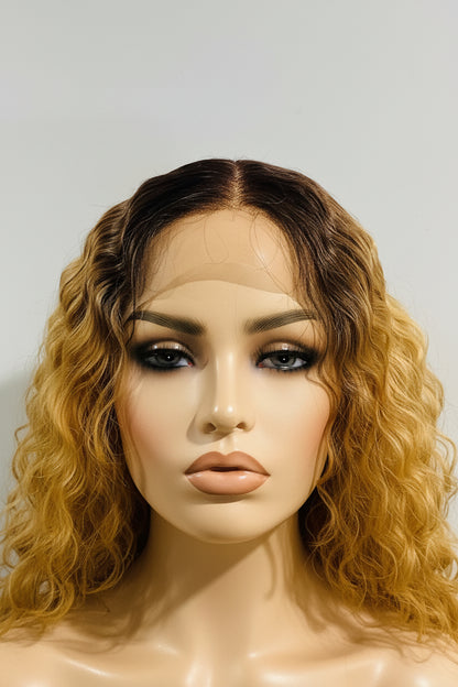Pre-Owned Ombre Deep Wave Lace Part Wig, 32–42 Inch