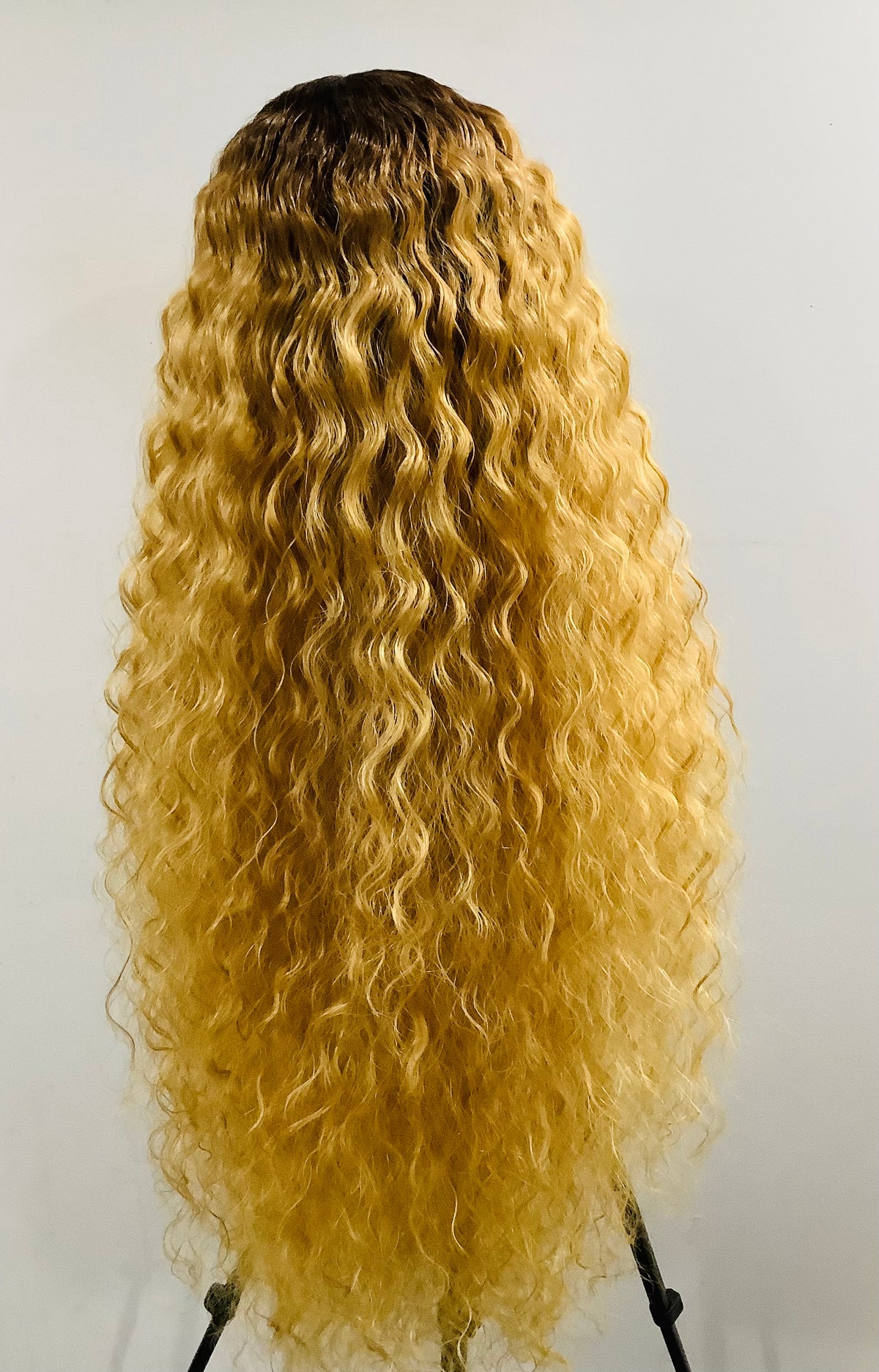 Pre-Owned Ombre Deep Wave Lace Part Wig, 32–42 Inch