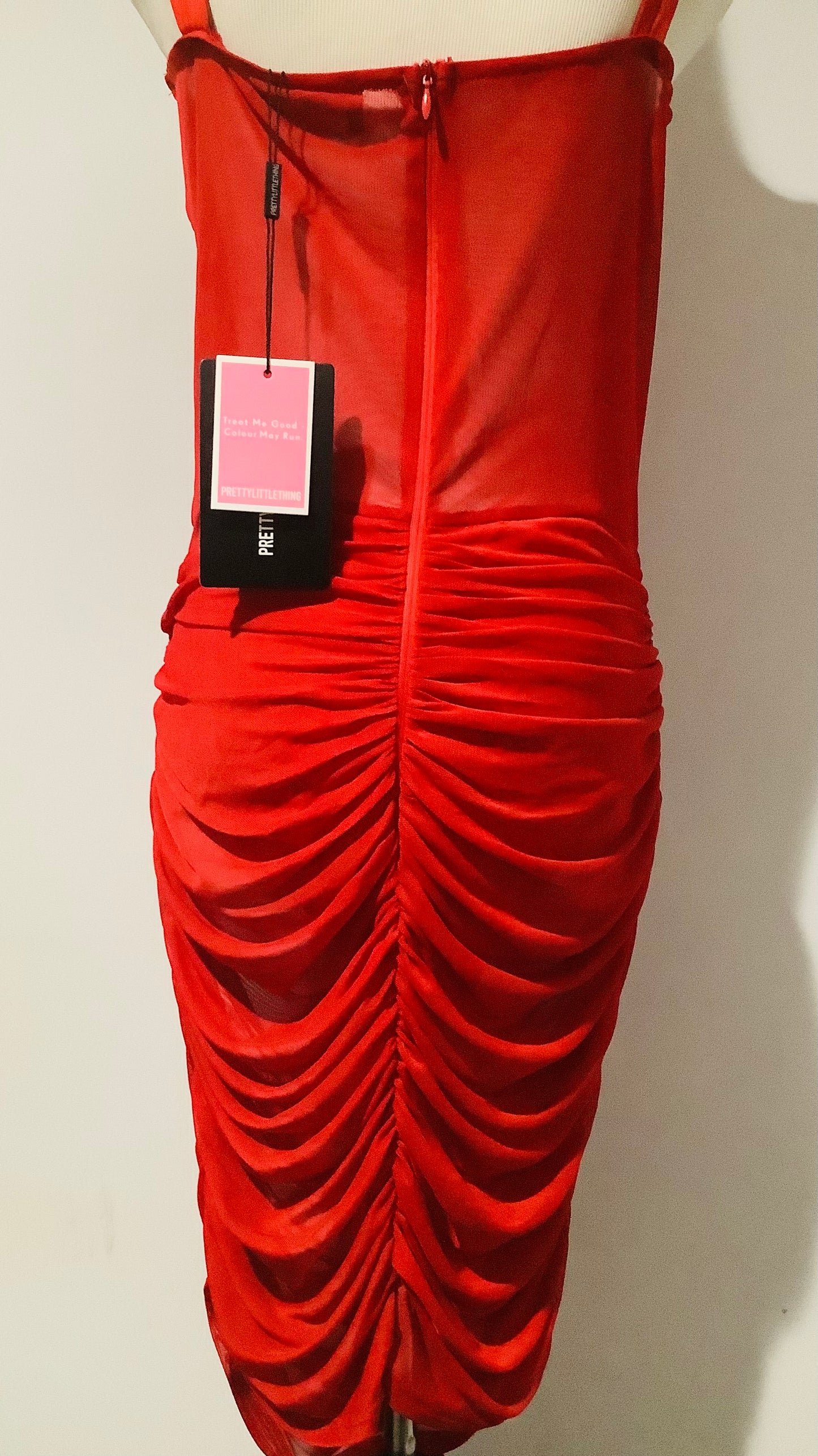 PLT: Mesh Corset Bodycon Dress NWT