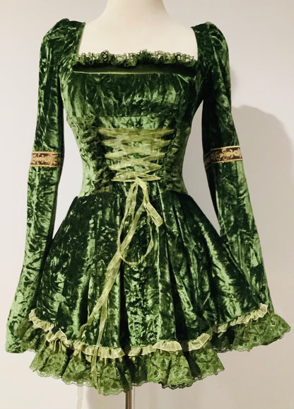 Dolls Kill: Myths N’ Legends Mini Dress- Pre-Owned -Used