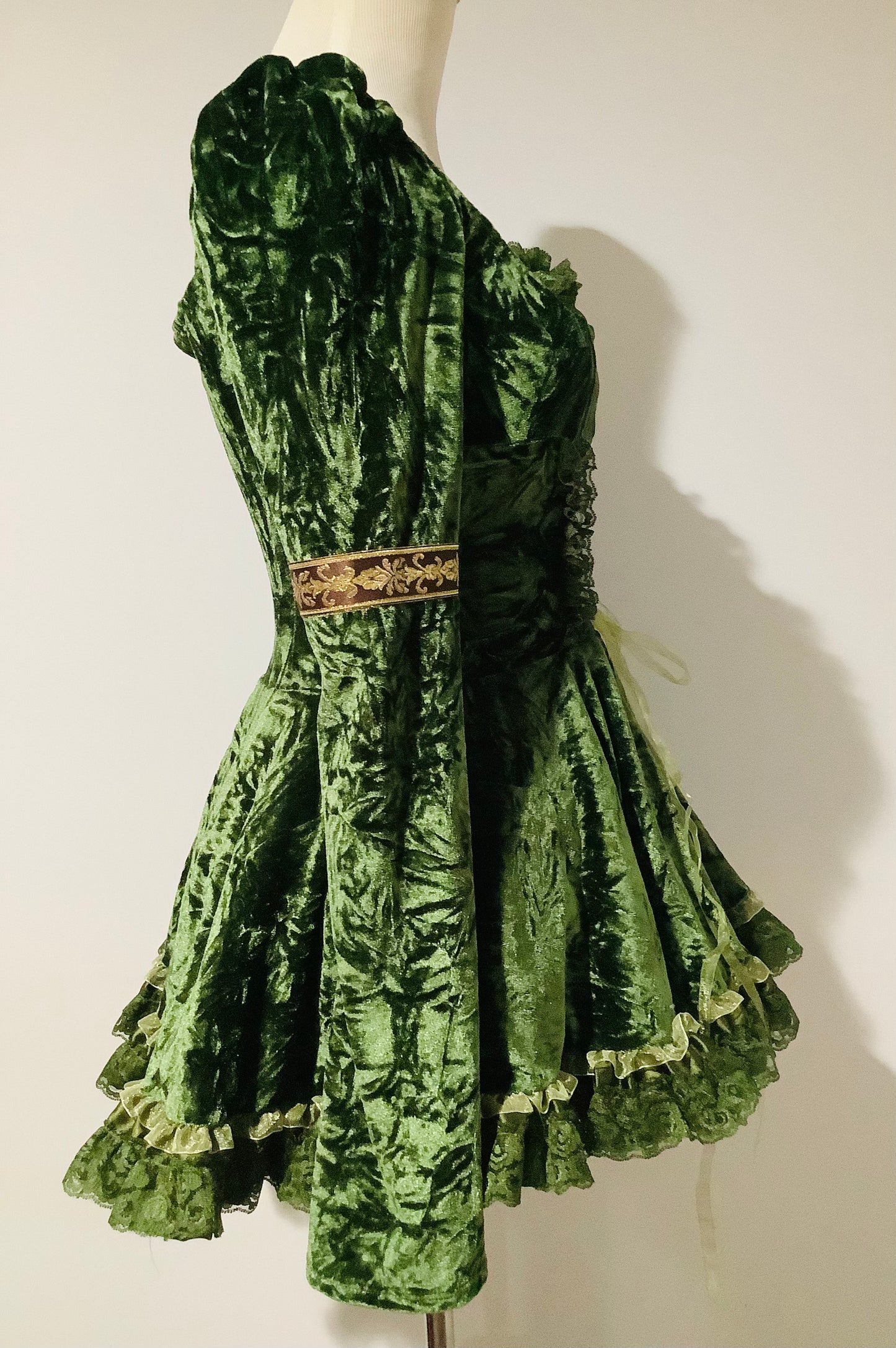 Dolls Kill: Myths N’ Legends Mini Dress- Pre-Owned -Used