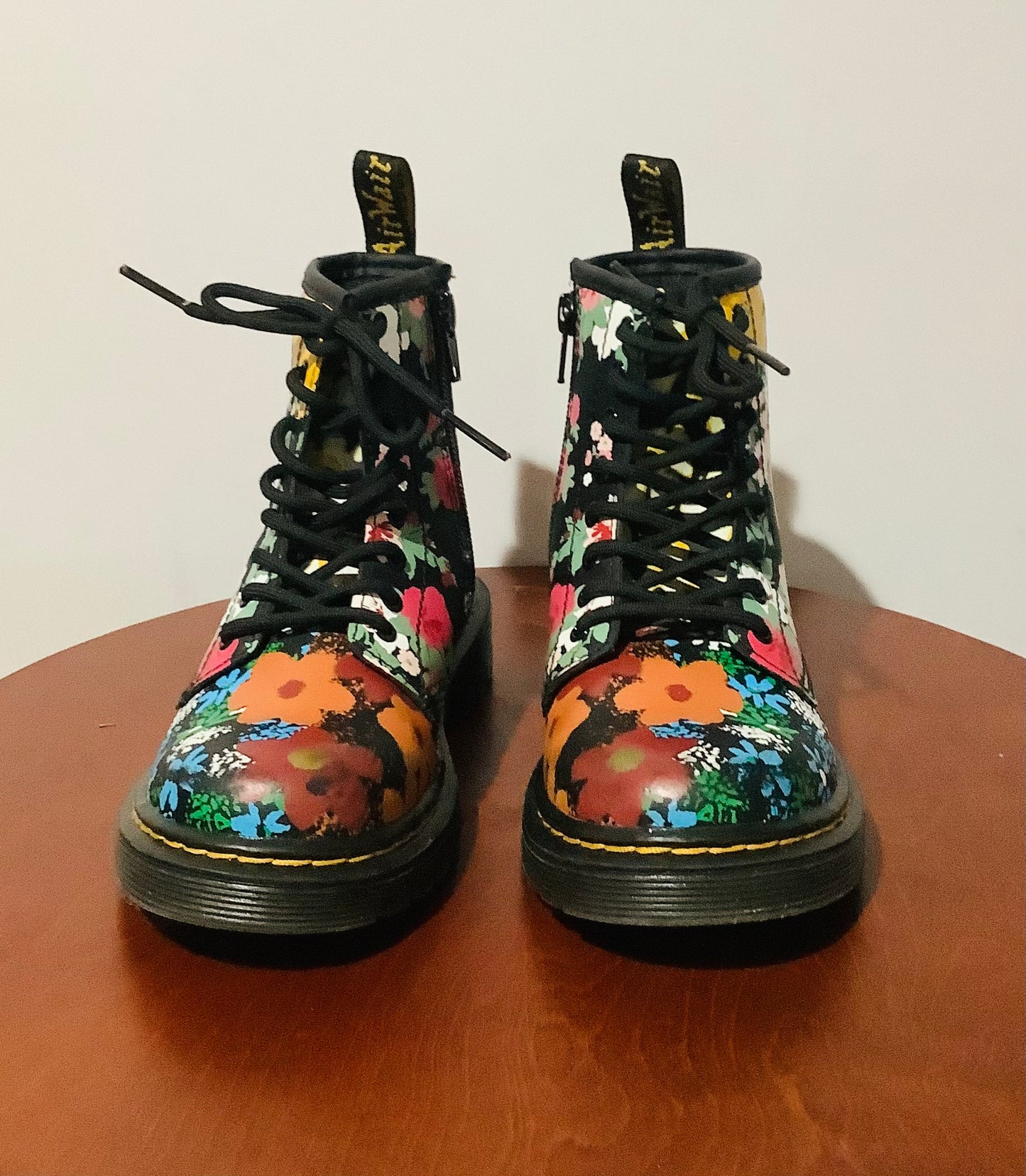 Dr. Martens 1460 J Floral Mash Up K Hydro - Pre-Owned-Used