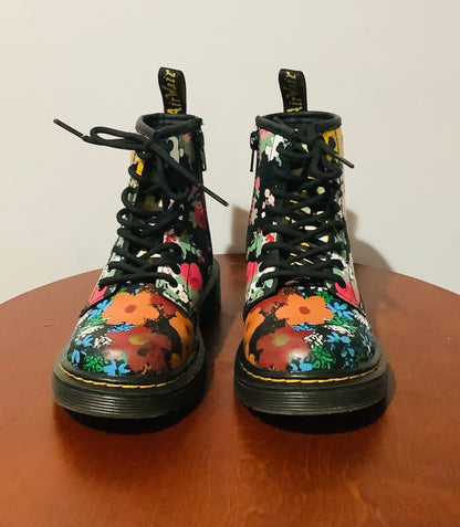 Dr. Martens 1460 J Floral Mash Up K Hydro - Pre-Owned-Used