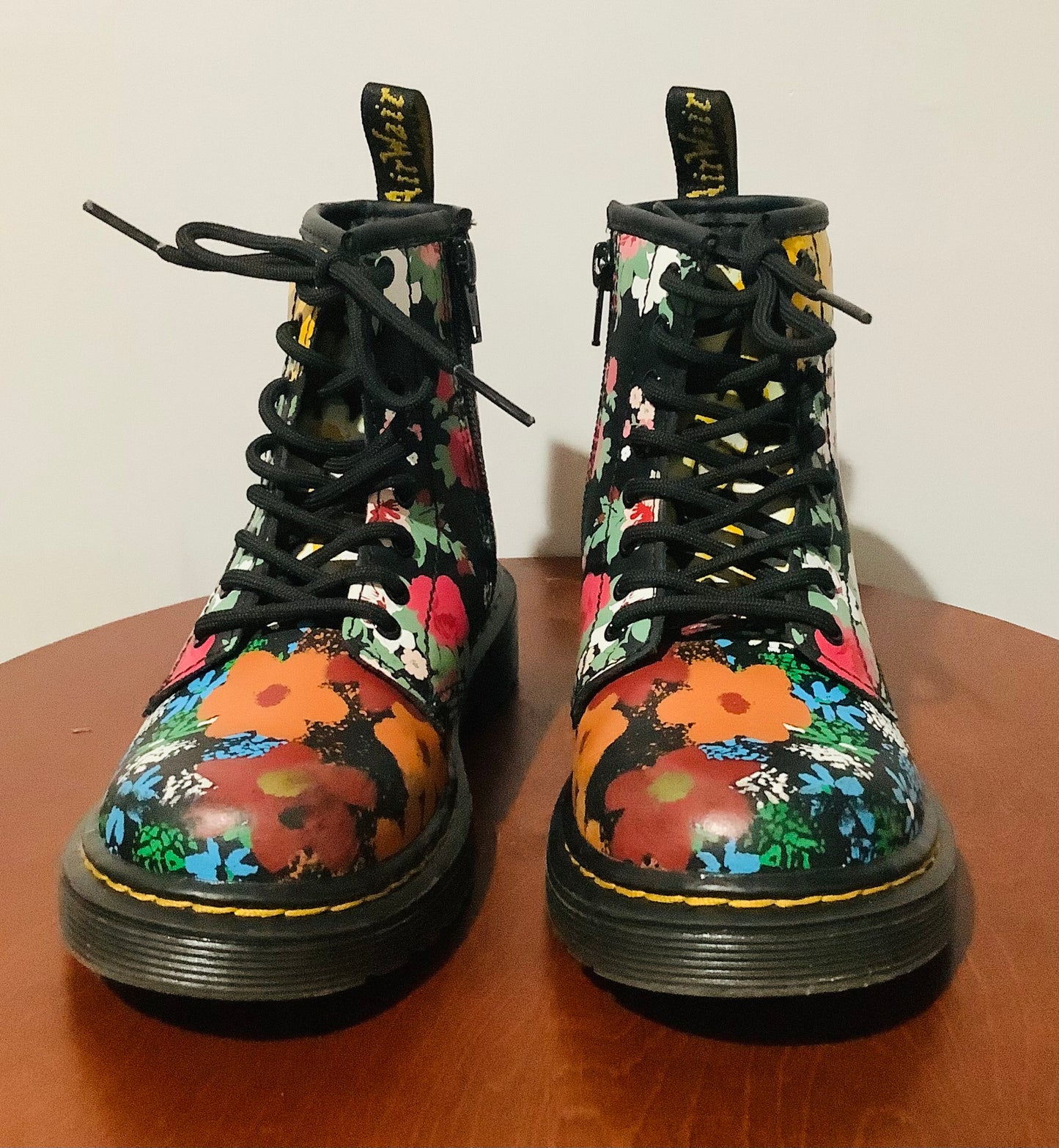 Dr. Martens 1460 J Floral Mash Up K Hydro - Pre-Owned-Used