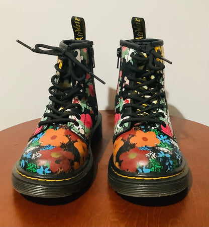 Dr. Martens 1460 J Floral Mash Up K Hydro - Pre-Owned-Used