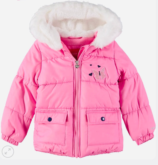London Fog Girls 2T Butterfly Bubble Jacket-Pre-Owned