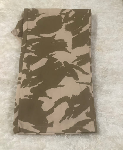 PLT: Shape Camo Print Pocket Detail Wide Leg Cargo Trouse