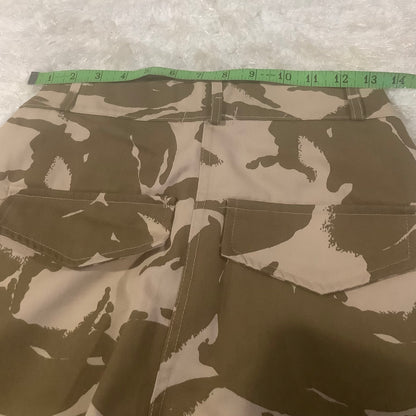 PLT: Shape Camo Print Pocket Detail Wide Leg Cargo Trouse