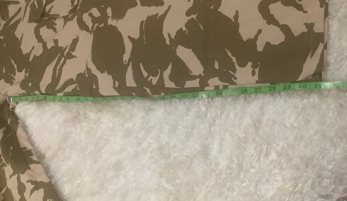 PLT: Shape Camo Print Pocket Detail Wide Leg Cargo Trouse