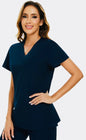 Tall Stretch V-Neck Scrub Top & Jogger Pant with 8 Pocke