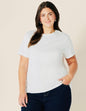 Women's Regular Fit 100% Cotton Crewneck