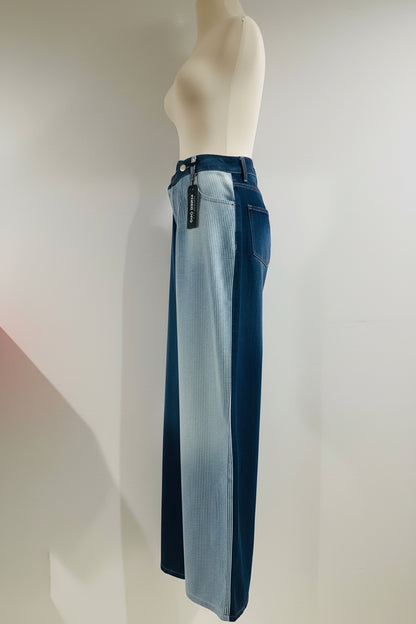 NWT: GJG Denim Wide Straight Leg