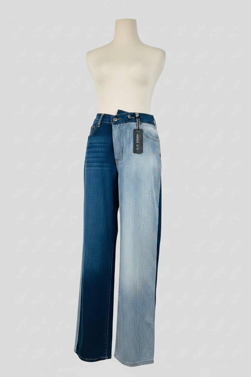 NWT: GJG Denim Wide Straight Leg
