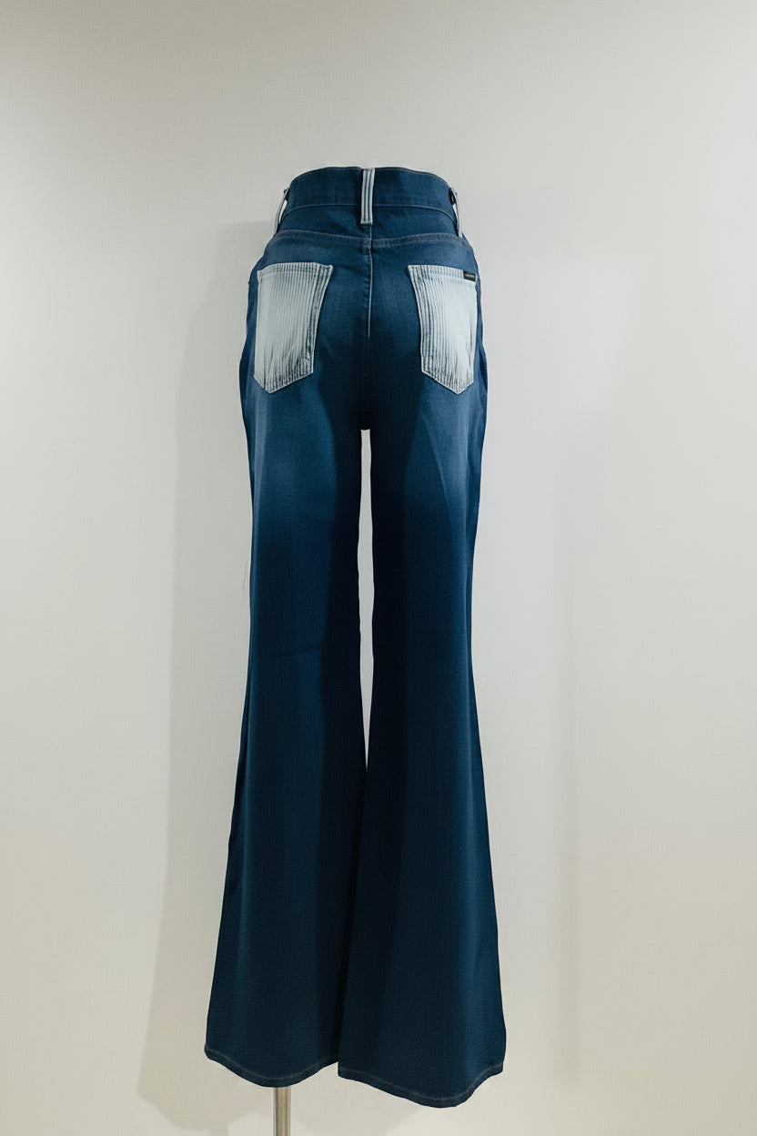 NWT: GJG Denim Wide Straight Leg