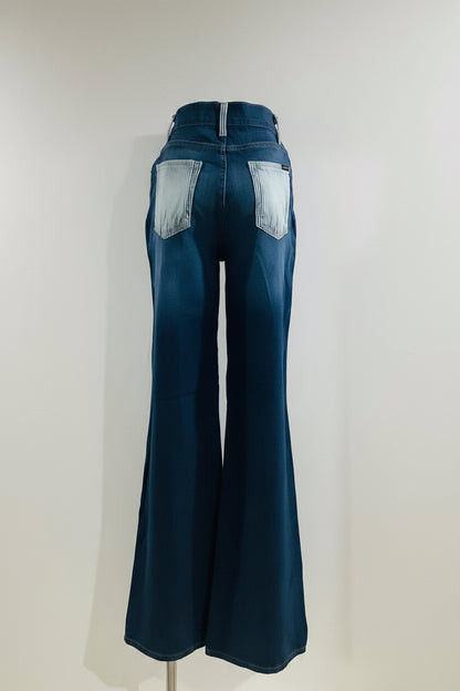 NWT: GJG Denim Wide Straight Leg