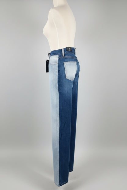 NWT: GJG Denim Wide Straight Leg
