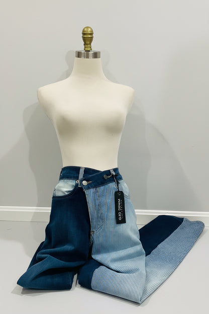 NWT: GJG Denim Wide Straight Leg