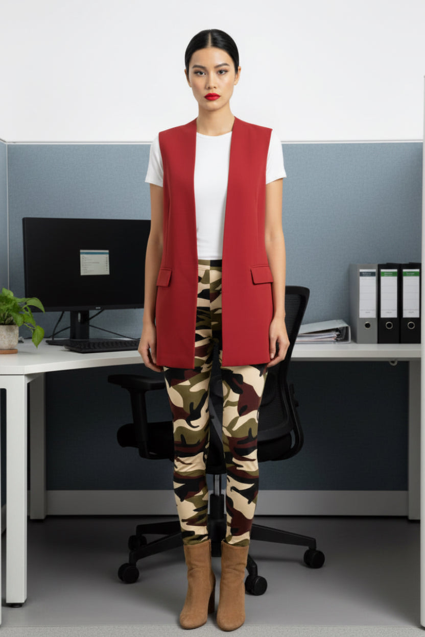 Big Moves Camouflage Leggings – Women's Soft Stretch Camo