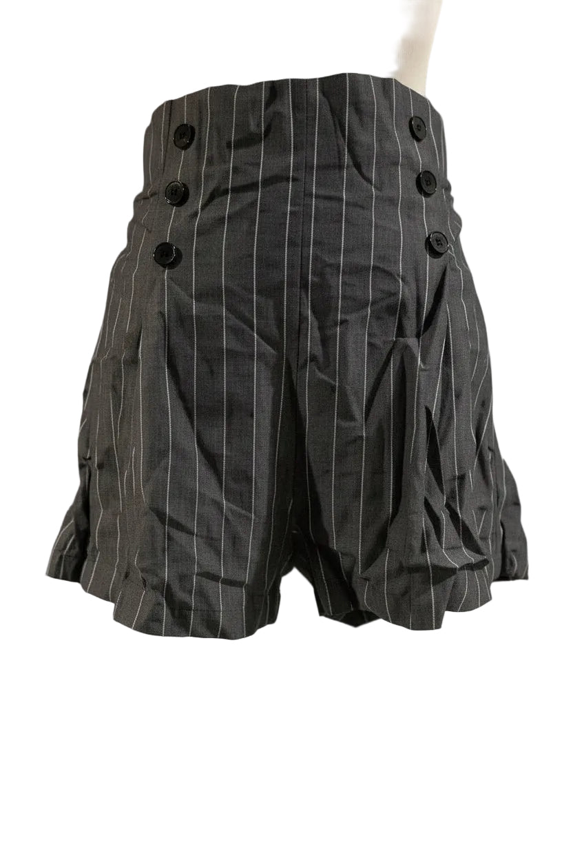 Blashe Pin Stripe High-Waist Shorts-NWOT