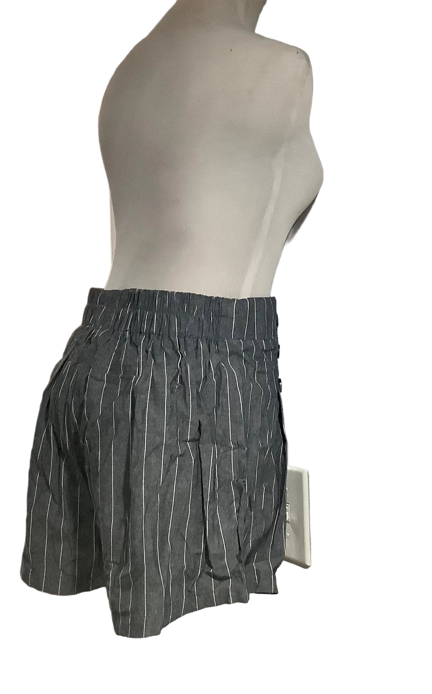 Blashe Pin Stripe High-Waist Shorts-NWOT