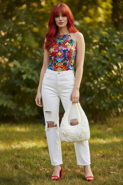 Full Sequin Top Handle Handbag – Glamour Mini Bag