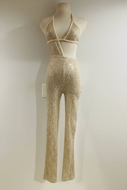Good Times USA Rose Gold Sequin Jumper – NWOT