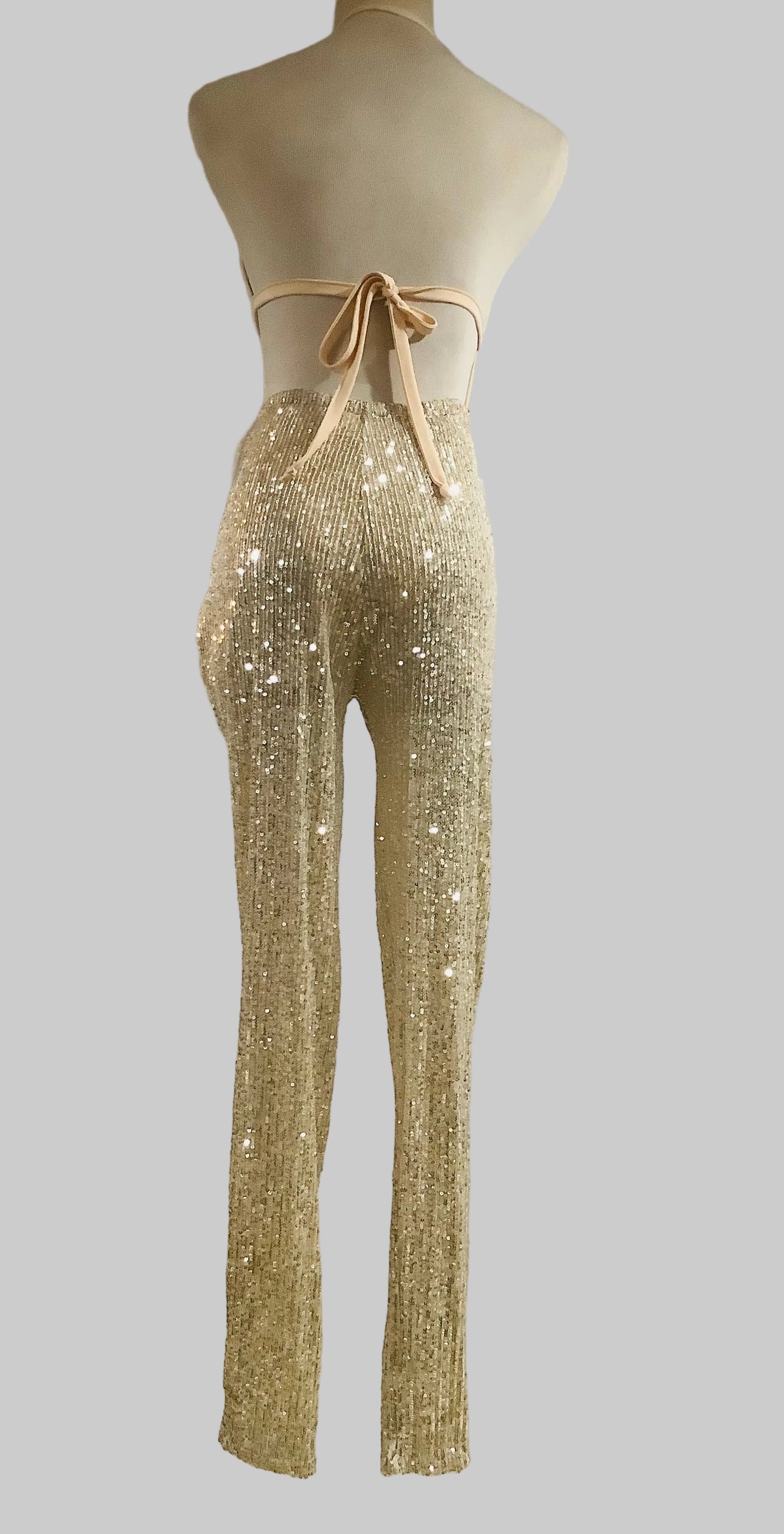 Good Times USA Rose Gold Sequin Jumper – NWOT