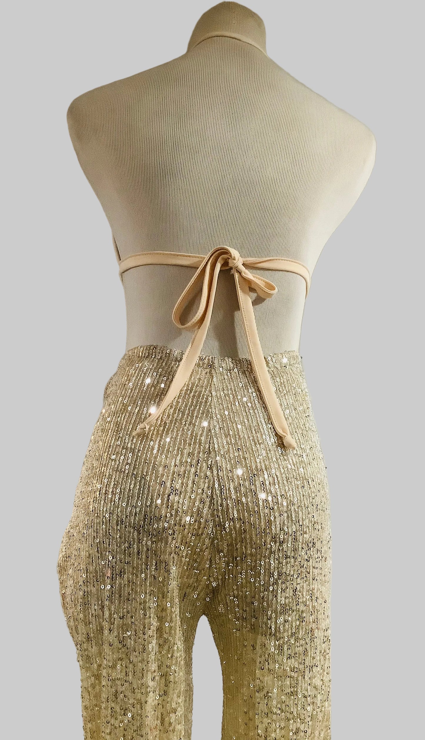 Good Times USA Rose Gold Sequin Jumper – NWOT