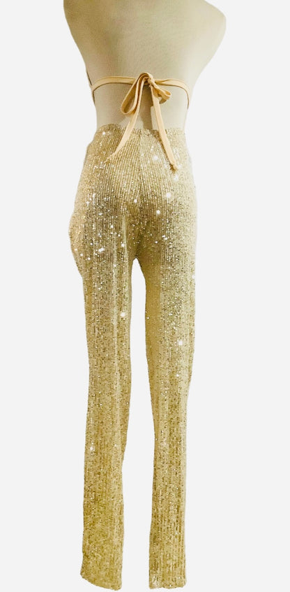 Good Times USA Rose Gold Sequin Jumper – NWOT