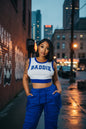 Limited Edition Baddie Crop Top | Stretch Sleeveless Top